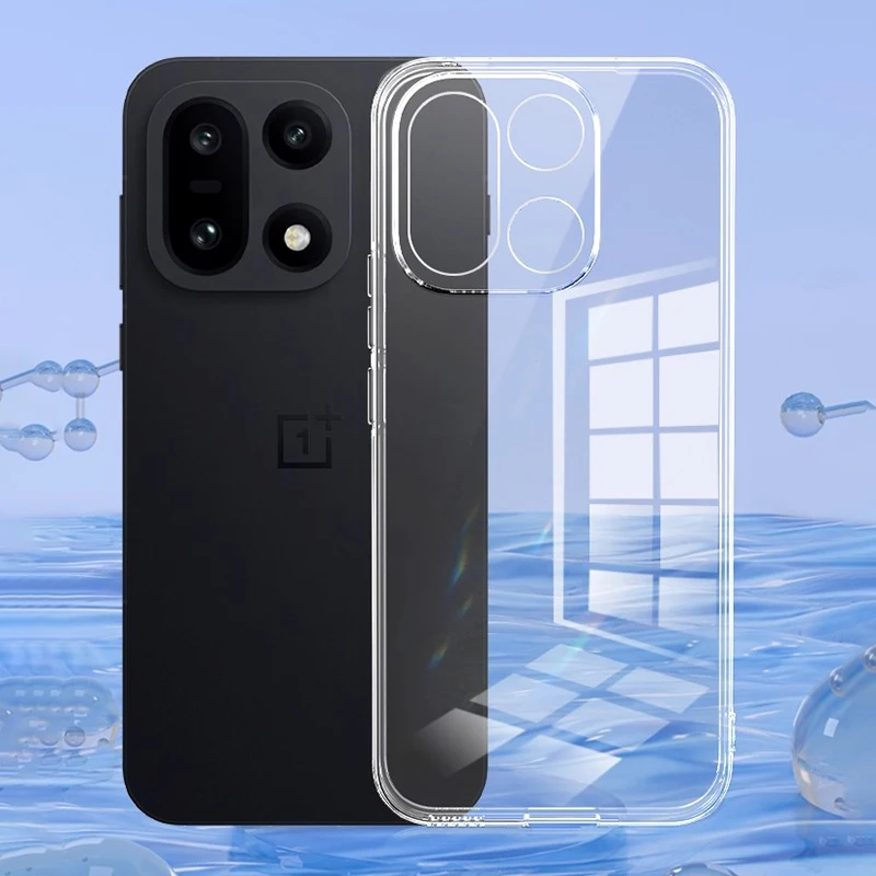 Sleek Slim Soft TPU Clear Transparent Phone Case - Perfect Fit Cover