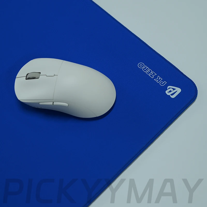 Premium White Gaming Mouse Pad - Speed & Control Desk Mat