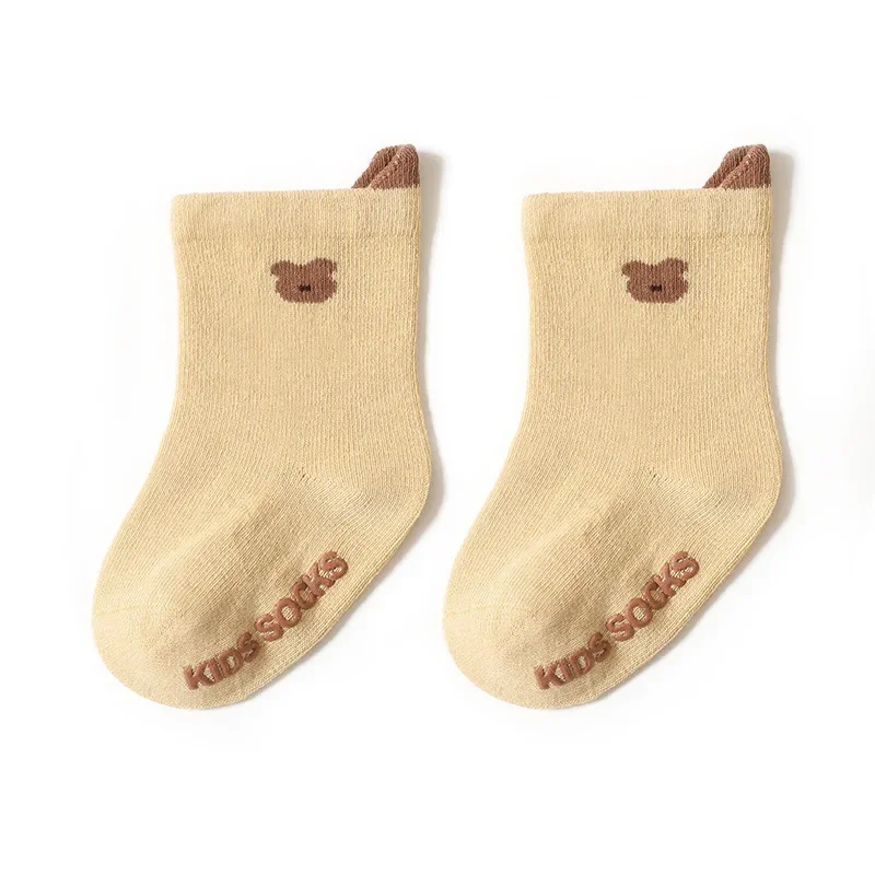 

Детские носки для новорожденных мальчиков и девочек, детские мягкие хлопковые нескользящие носки для пола с мультяшными животными, детские носки для девочек