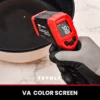 YEVOLT TA606+ Series Digital Infrared Thermometer Handheld Non Contact IR Laser  Heat Temperature Gun Point VA Color Screen 5