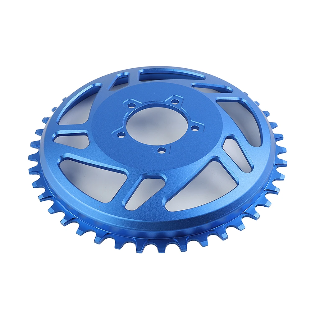 

Ebike Chain Link Access Components Easy To Use 42T Accessories Aluminum Alloy Chain Ring Offset Correction Part