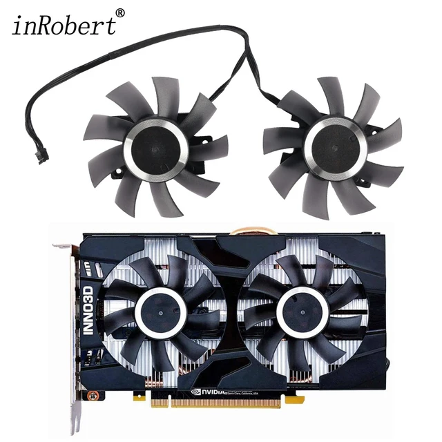 75MM CF-12815S RTX 2070 VGA fan for INNO3D RTX2070 8GB TWIN X2 Black Gold  Extreme Edition 2060 1660TI graphics card cooling fan