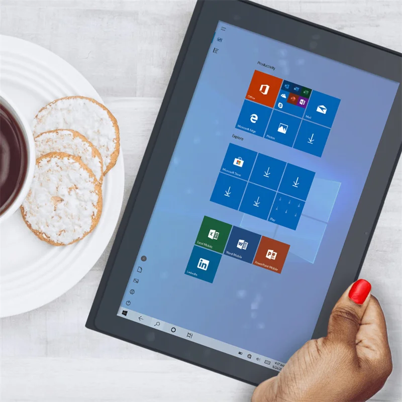 10.1" Windows 10 Ezpad7  Tablet PC 2in1 with Detachable Keyboard 4G RAM 32G ROM Z8350 x64 HDMI-Compatible 1920 x 1200 IPS Screen 2