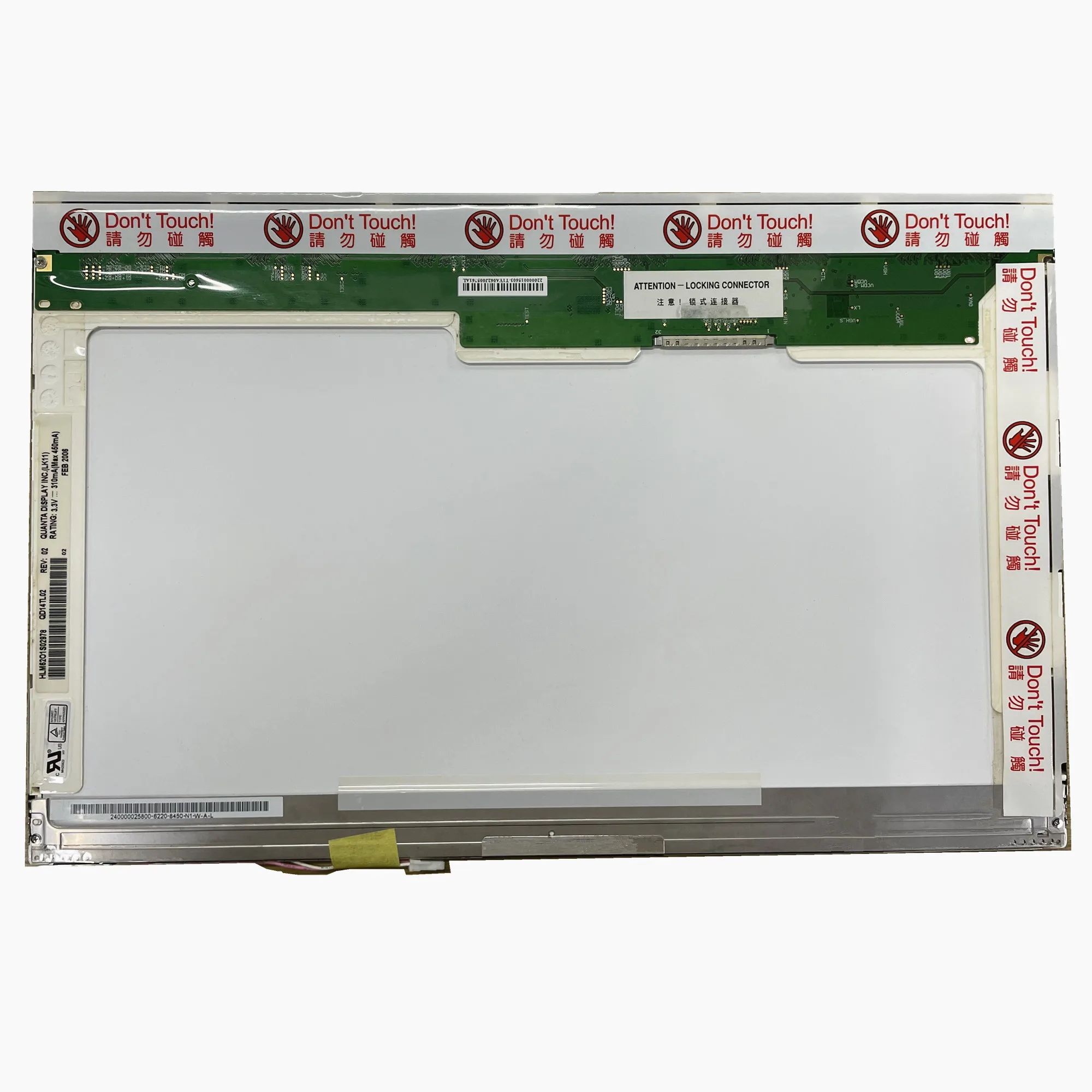 

QD14TL02 fit QD14TL01 LP141WX3-TLQ1 TLR1 LP141WX1-TLE6 LP141WX3-TLN1 B141EW03 V3 14.1'' Laptop LCD Screen 1280*800 LVDS 30 PINS