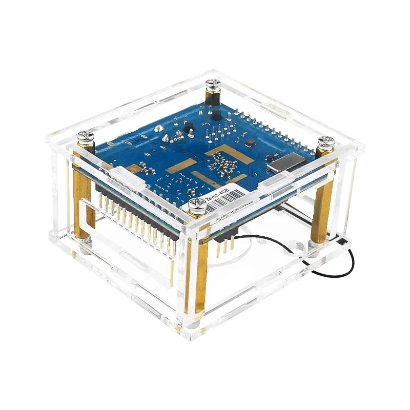 Orange Pi Case Chipset Cooler Orange Pi Zero 3 Acrylic Case Optional Cooling Fan Heatsink Active Passive Cooler Transparent Shell for Orange Pi Zero 3