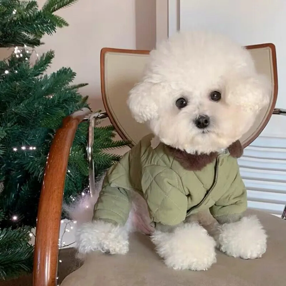 

Small Dog Jumpsuit Autumn Winter Fashion Cartoon Sweater Pet Cute Desinger Pajamas Puppy Clothes Yorkshire Pomeranian Chihuahua