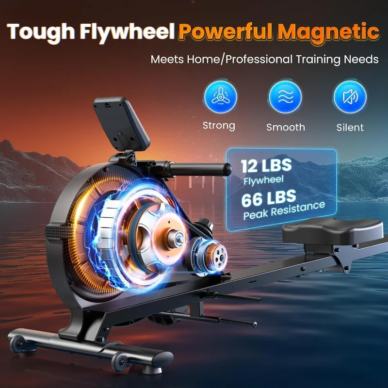 Magnetic Rowing Machine 2