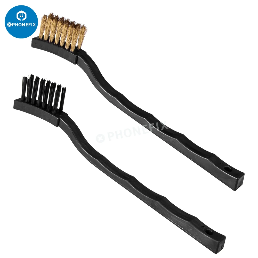 

Non Slip Handle Anti Static ESD Cleaning Brush Dust Removal Brush For Mobile Phone Tablet Motherboard PCB BGA Repair Soldering