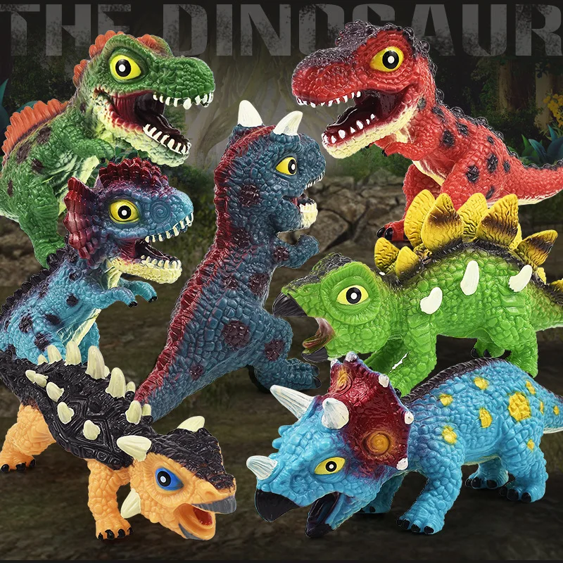 

Children's Science Cognitive Toy Creative Jurassic Series Dinosaur Toy Model Boy Birthday Gift Simulation Dinosaur Animal Models
