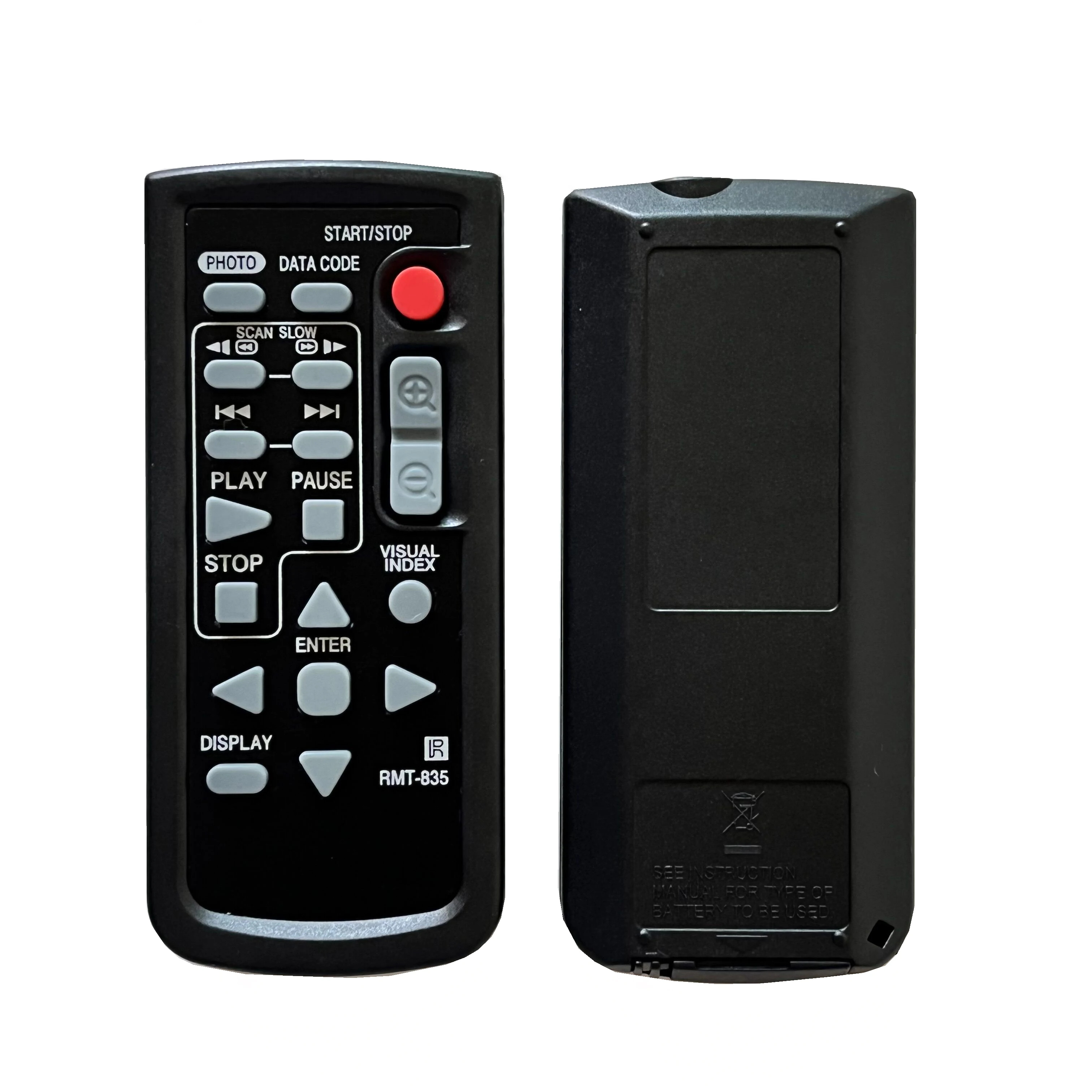 Telecomando Sostituito Adatto Per Videocamera Handycam Sony Hdr-Cx520Ve Fdr-Ax100 Fdrax100/B Hdr-Td10 Dcr-Dvd810