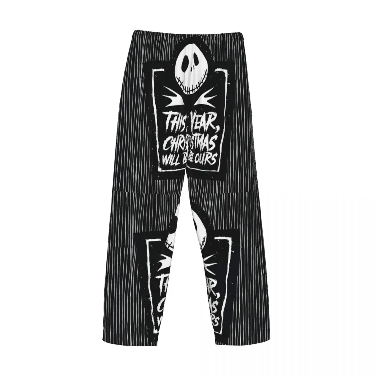 Custom Printed The Nightmare Before Christmas Pajama Pants Men's