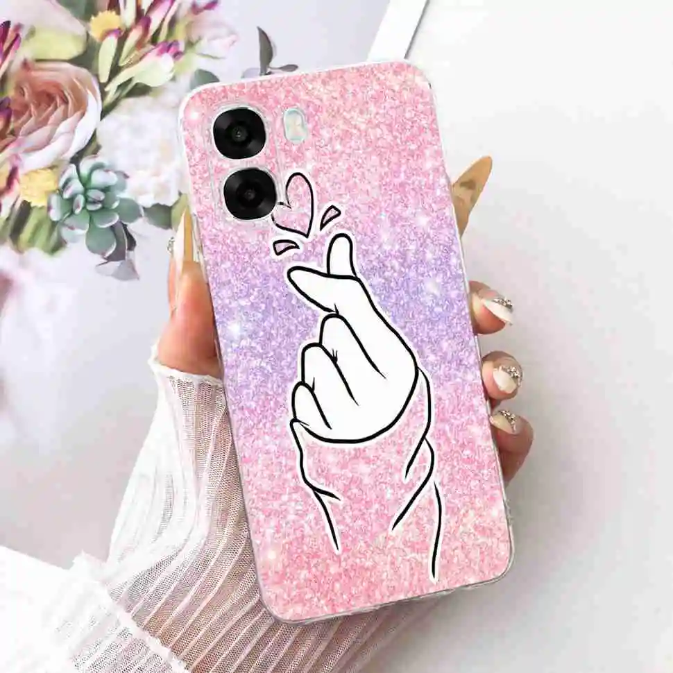 Cute Patterned Matte Soft Silicone Phone Case