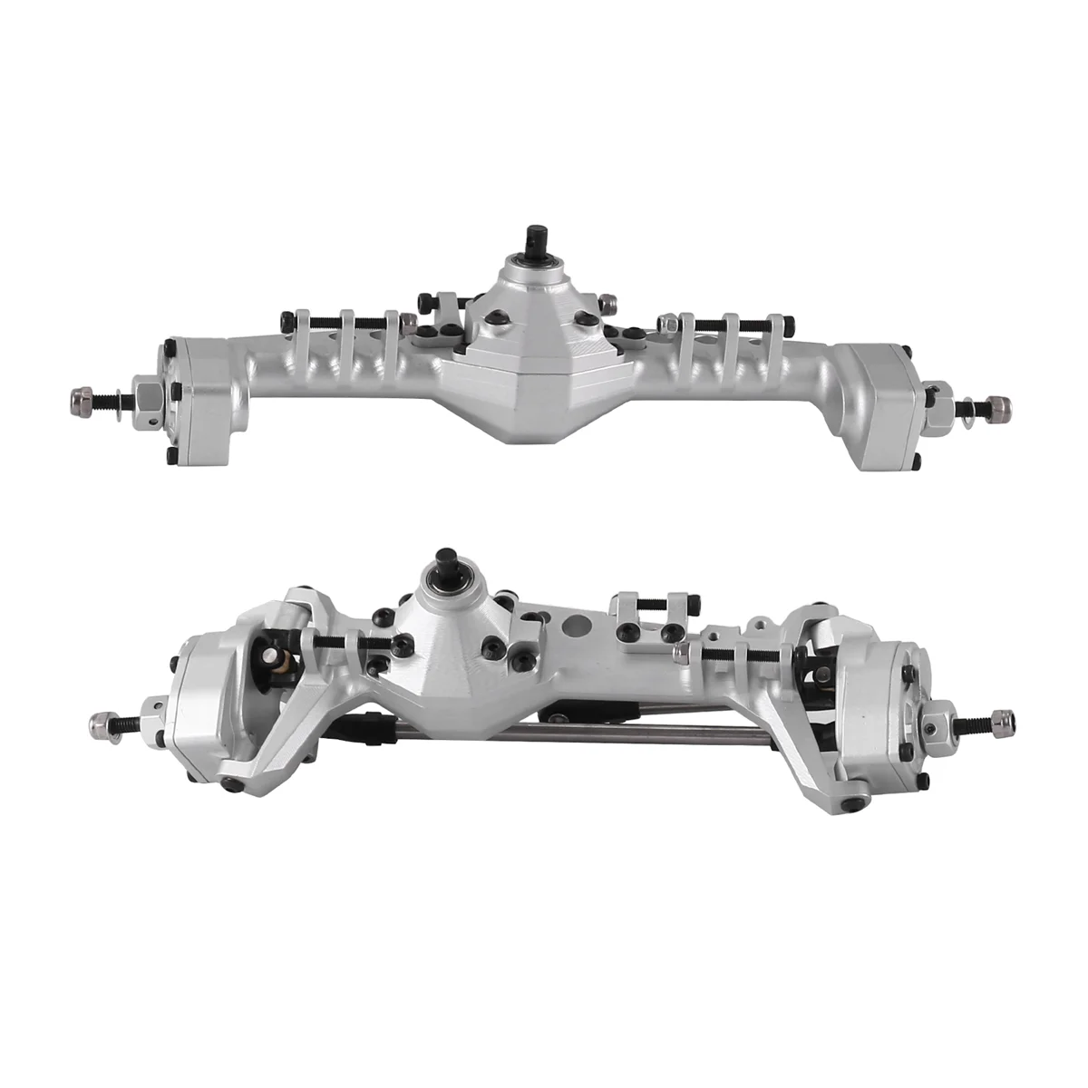 

New Metal Integrated AR45 Portal Axle for Axial SCX10 III AXI03007 1/10 RC Crawler Car Upgrades Parts,Silver