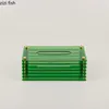 Acrylic Tissue Boxes Modern Rectangular Toilet Paper Napkin Storage Box Simple Home Solid Color Paper Towel Holder Napkin Holder 2