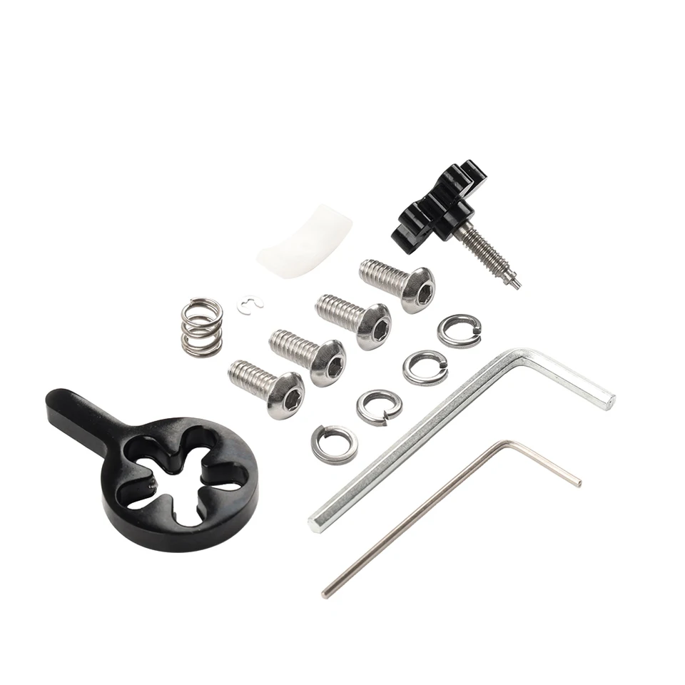 Vite Regolatrice Comando Acceleratore In Alluminio Nero Per Harley Touring Sportster Softail 74-17