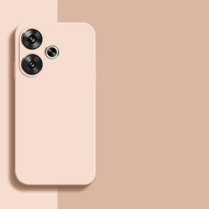 Soft Liquid Silicone Protective Phone Case for Xiaomi Poco F6 - Bumper Shield Cover