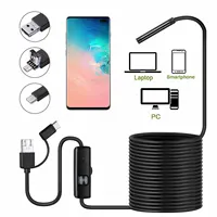 5.5MM 3in1 Android Endoscope USB/Micro USB/Type-C IP67 Waterproof Can Take Photos Record Videos Car Maintenance Probe for PC 1