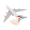 20cm 1:400 Aircraft Model Emirates Airbus A380 Metal Replica Alloy Material Aviation Simulation Children Boy Gift 4