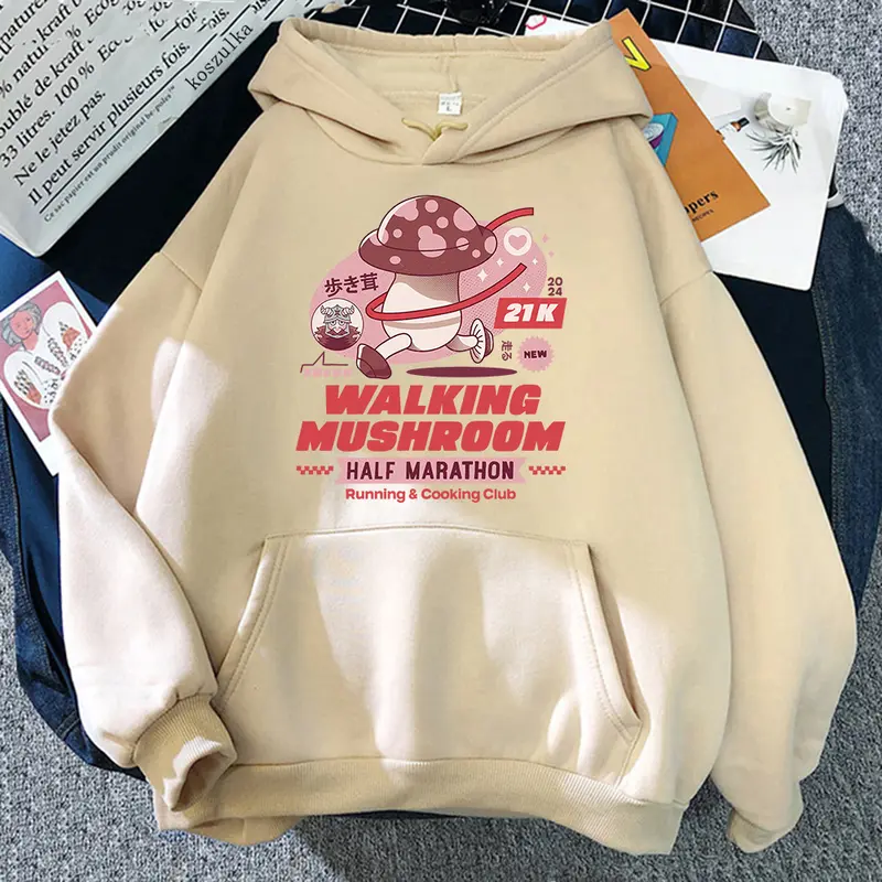 Delicious in Dungeon Dwarf Chef Slime Ramen Hoodie Women Walking Mushroom Marathon Hoodies Hot Anime Dungeon Meshi Senshi Hoodys - Image 5