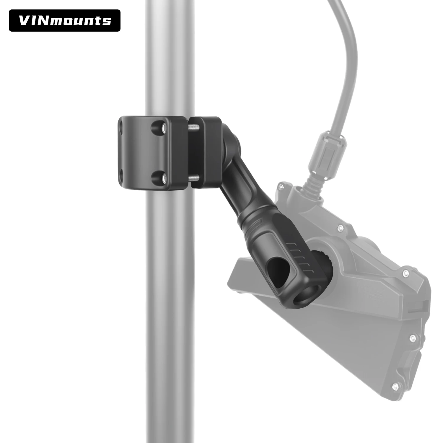 Support capteur sondeur aluminium VINmounts adaptateur pour Garmin Livescope LVS34 Lvs32 Lvs62 Lowrance