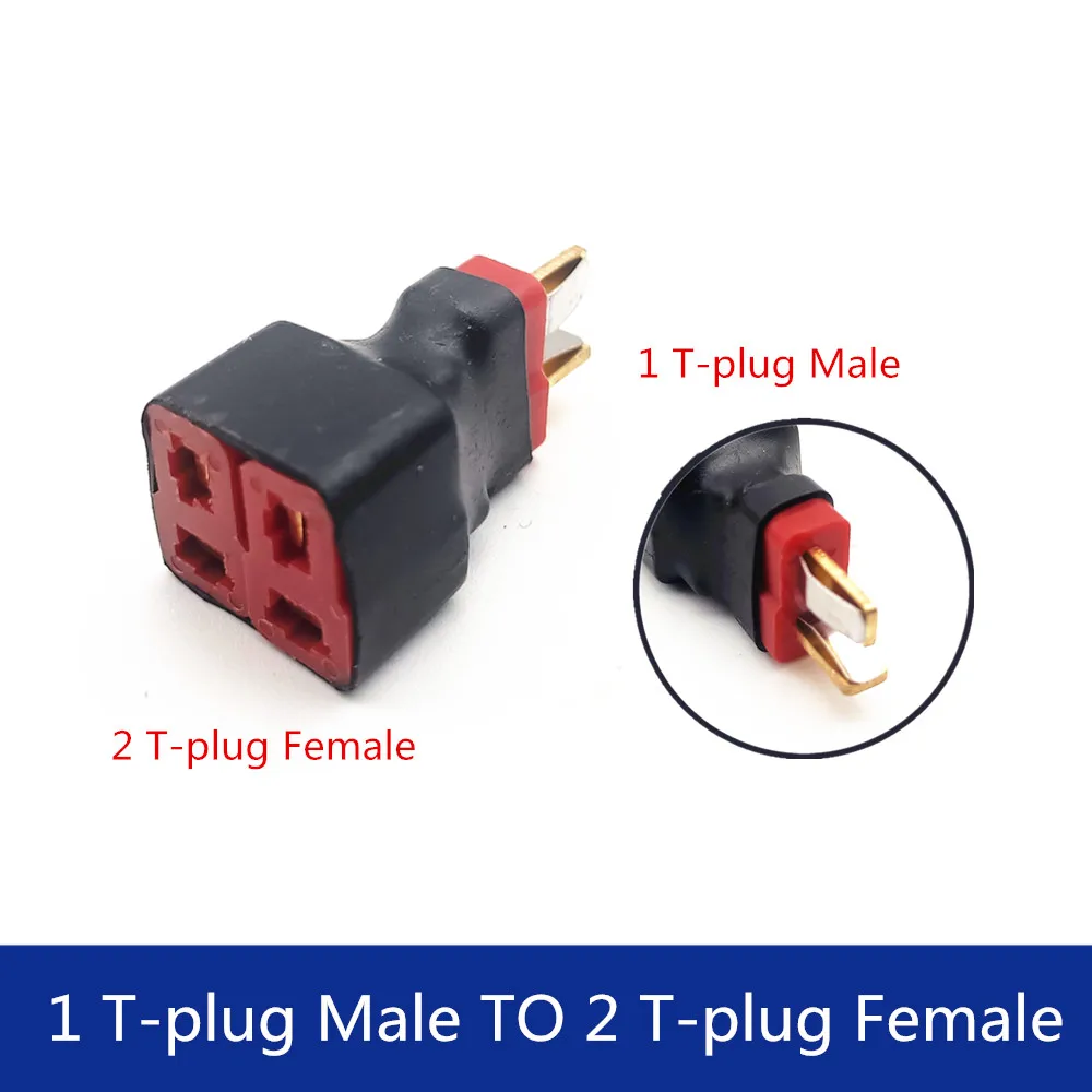 Universal Female to Male Connector Adapter for RC Models - Ideal for Cars, Airplanes, Drones, and Boats