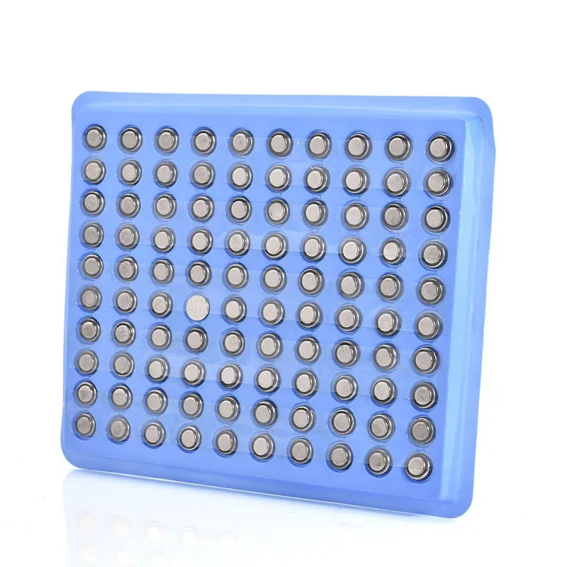 

Wholesale Lot 100pcs AG4 LR626 LR66 377 SR626SW 177 1.55V Battery Disposable Button Cell Battery for Watch Toys