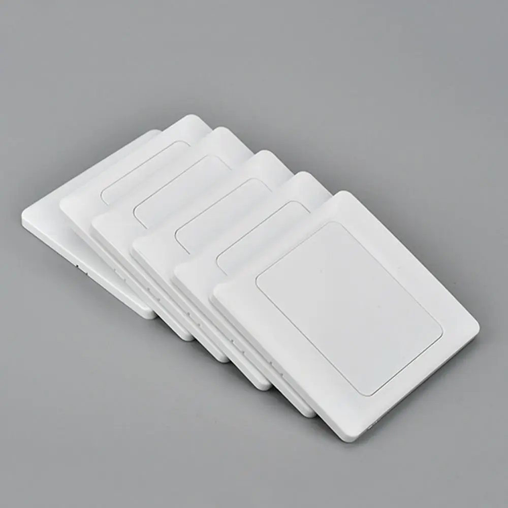 Home Decoration 86 Type Wall Hole Cover Thickened Switch Socket Cover Plate Panel Decor Electrical Supplies