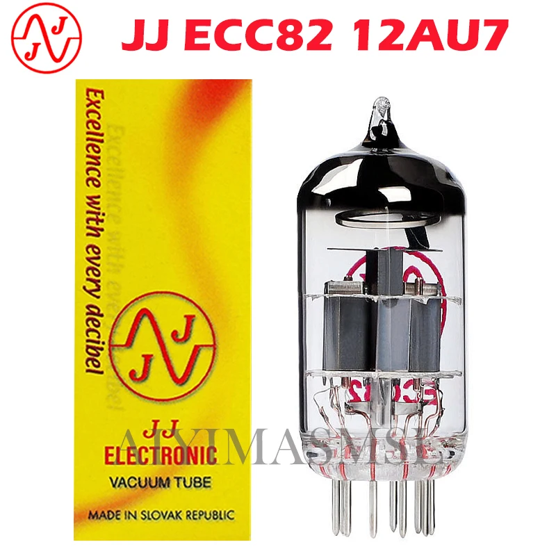 La Valvola Del Tubo Del Vuoto Jj Ecc82 Sostituisce 12 Au7 6211 Ecc802S Kit Amplificatore Per Tubi Elettronici Test E Fiammiferi Di Fabbrica Della Valv