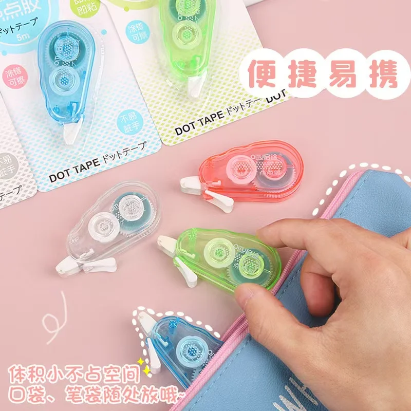 Set of Double-Sided Adhesive Tape Runners - 5m x 5mm, Perfect for Crafts & Scrapbooking