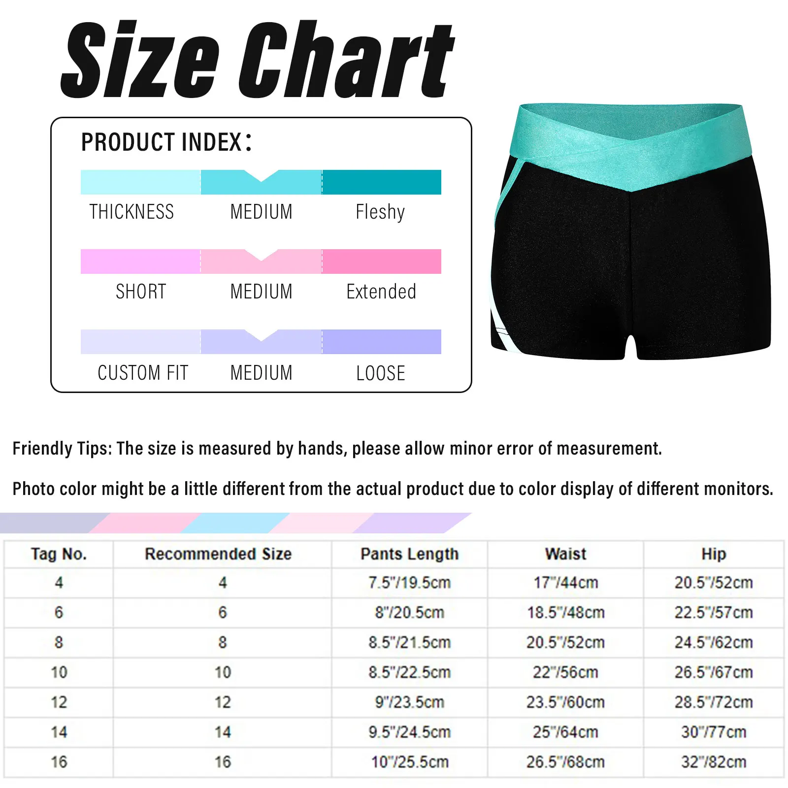 Kids Girls Color Contrast Sport Shorts Summer Casual Short Pant Trousers Bottoms Ballet Gymnastics Dance Practice Clothes Shorts kids shorts