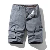 Loose Cropped Pants Men's High-End Jungle Mountaineering Summer New Cargo Shorts Casual All-Matching Straight Multi-Pocket Pants 1