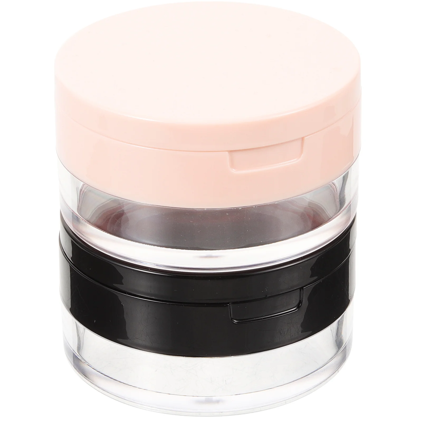 Recipiente vazio para pó, 2 peças, 20g, leve, caixa de pó para viagem, talco solto, pó, maquiagem corporal, estojo recarregável