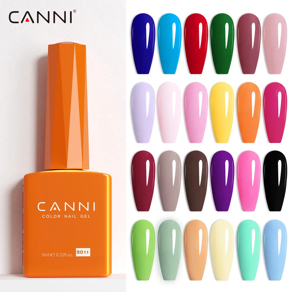 CANNI 9ml HEMA FREE Super Glossy Diamond Top Coat Nail Gel Nowipe Top Coat Soak Off UV LED Semi Permanent Long Wear Top Coat 6