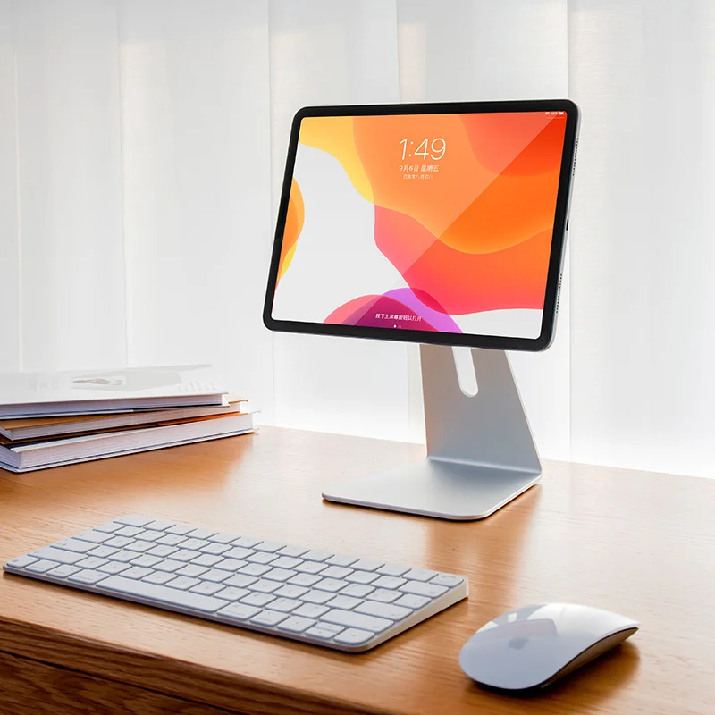 Alumínio Desktop Magnetic Tablet Stand Ipad Air Stand Tablet Acessórios 129 11 109 Ajustável de