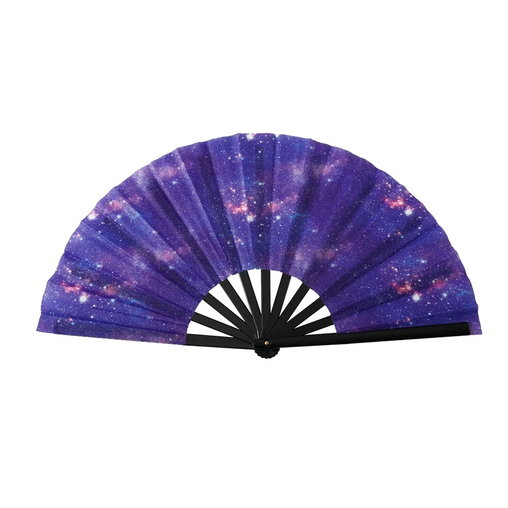 Folding Hand Fan For Festival Performance Party Dance