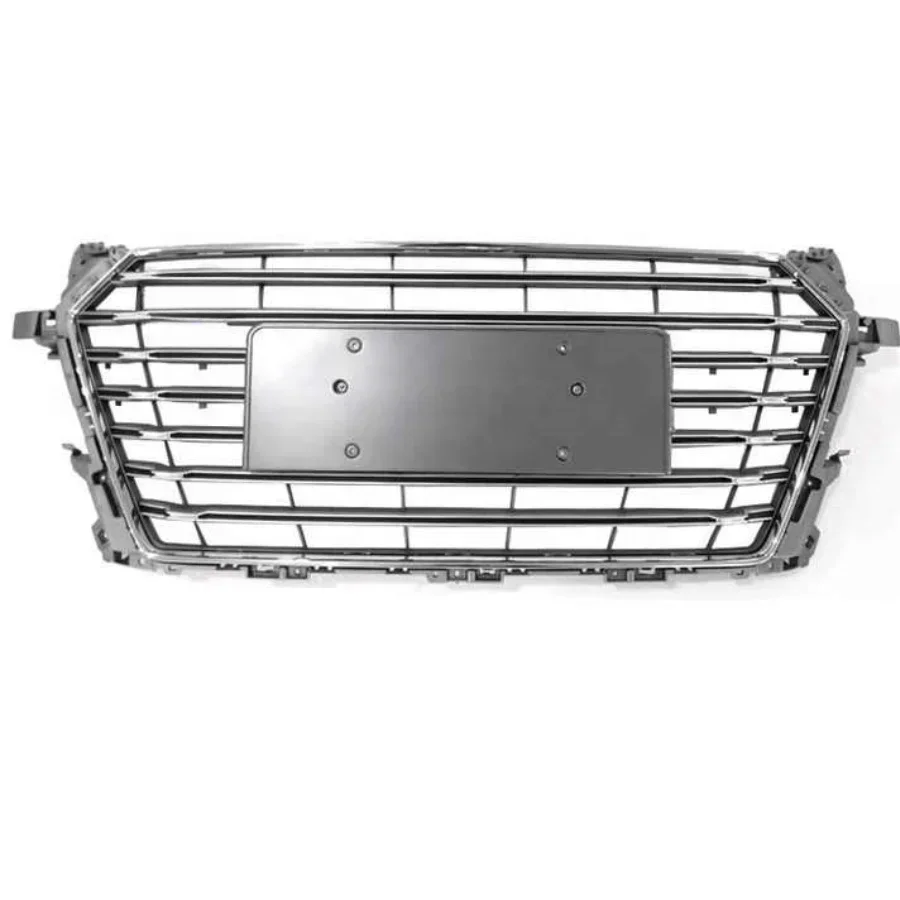 

Front Sport Hex Mesh Honeycomb Hood Grill Black for Audi TT/TTS 8S for TTS Style 2015 2016 2017 2018 Car Styling