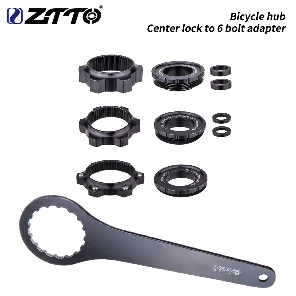 ZTTO 자전거 디스크 브레이크 센터록-6-볼트 로터 어댑터 렌치 44mm 16 노..