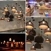 Bamboo Pendant Lamp Rattan Light Hand Woven Chandelier Café Restaurant Lighting Living Room Art Decor Hanging Lamp Indoor 5