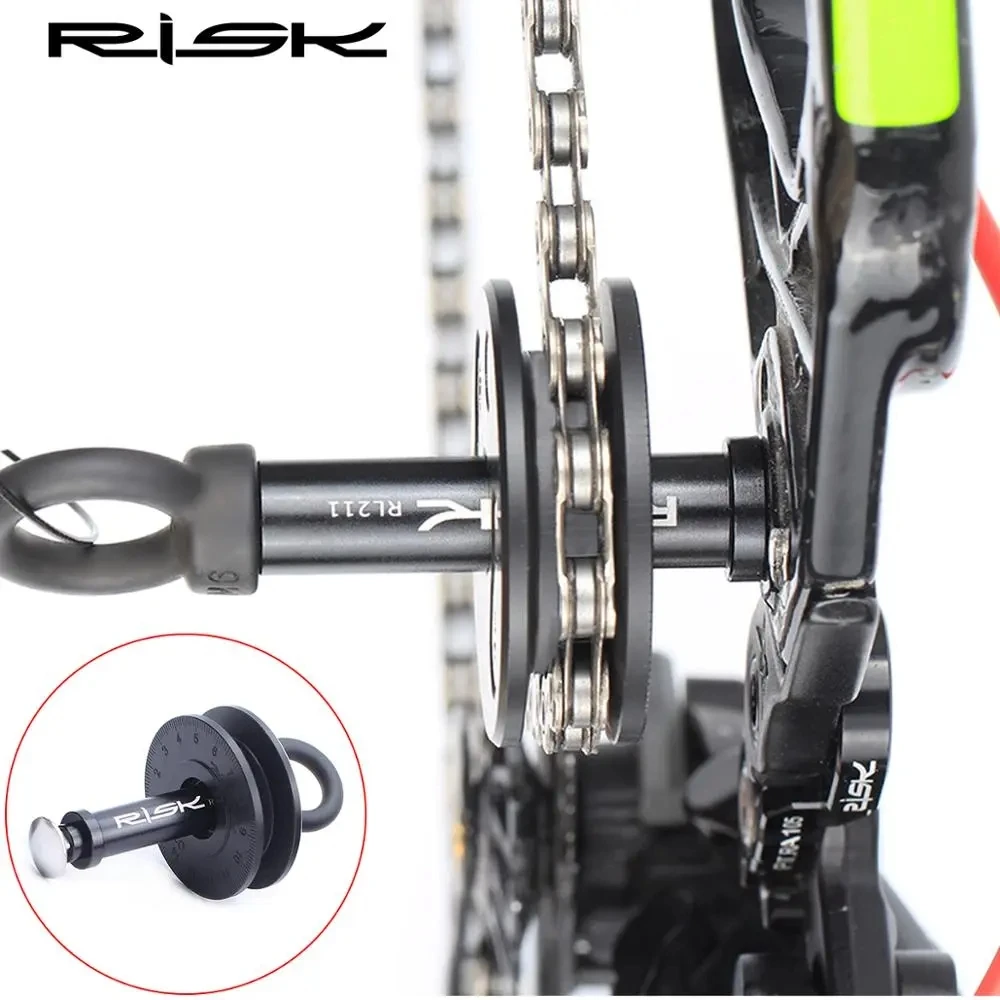 

RISK Bike Tool Outdoor Cycling Bicycle Quick Release Lever Chains Washing Holder Chain Clean Keeper Bucket Shaft Frame