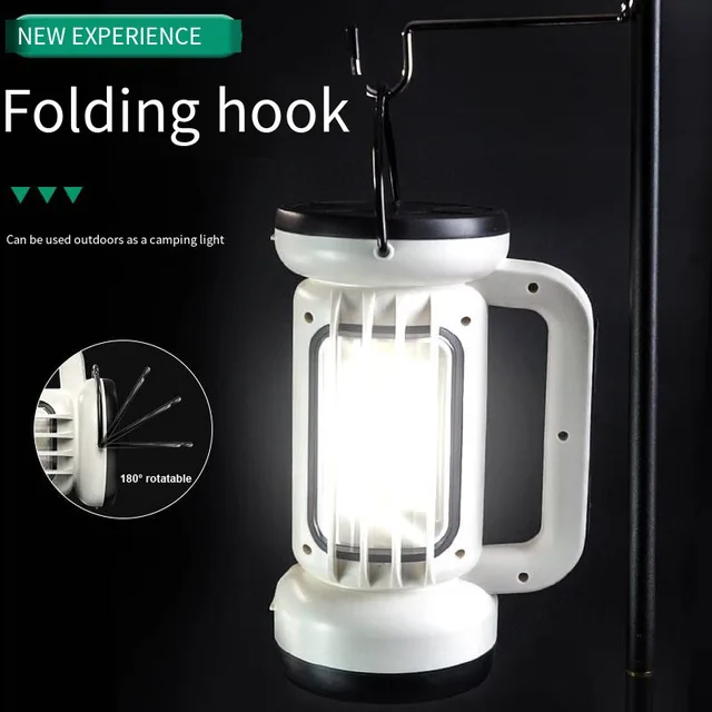 야외 조명, 비상 준비, 주변 조명을 위한 초강력 다기능 LED 탐조등