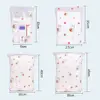 5Pcs Travel Luggage Partition Storage Bags Packing Organizer PVC Zipper Bag Cute Practical Partition Bag Clothes Underwear Shoes 6