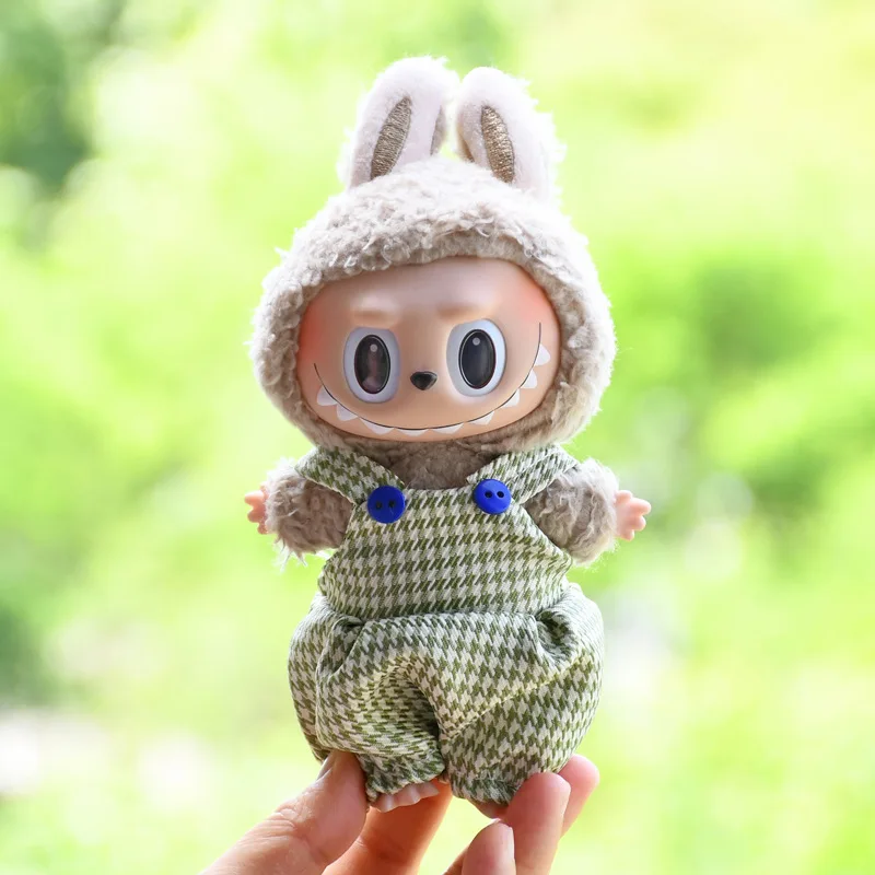 17cm Cute Mini Plush Doll'S Clothes Outfit Accessories For Korea Kpop Exo Labubu Idol Dolls Princess Dress Clothing Diy Kid Gift 6