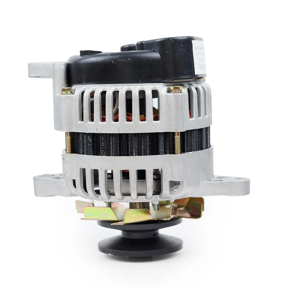 220V 800W 1300W 2000W AC Permanent Magnet Brushless High Power Generator Brushless Alternator Pulley Type Permanent Magnet 6