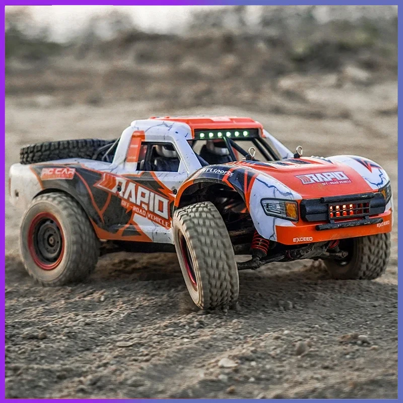 Rc Car Off Road 4x4 50km/h or 70km/h High Speed Brushless Motor Monster Truck 1/16 Desert/Snow Racing Drift Cars Toys for Boys 2