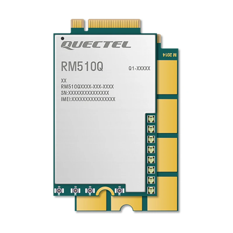 

Quectel RM510Q-GL 5G sub-6GHz mmWave M.2 module Global version MIMO Integrated eSIM