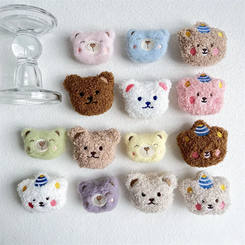 Adorable Fluffy Cartoon Plush Phone Holder and Grip Stand