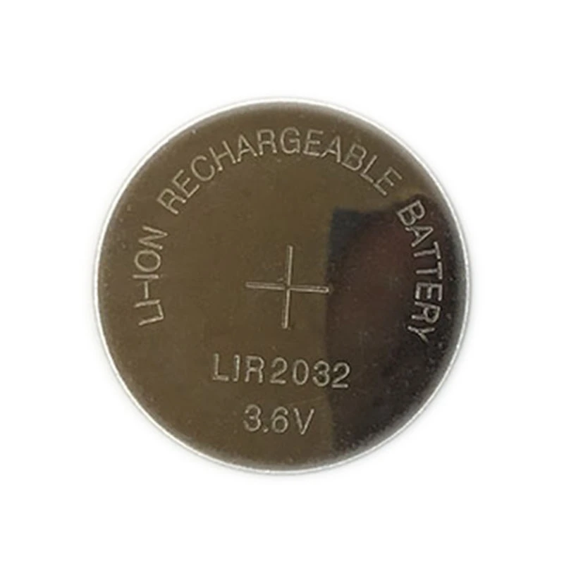 Rechargeable Lithium Batteries 5PCS/LOT LIR2032 Can Replace CR2032 for watches