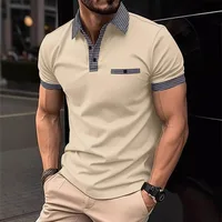 Polo de dehors à Manches Courtes pour Homme, Vêtement à lèvent de Couleur, Vente Rapide, Été, transfrontalier, Amazon 3