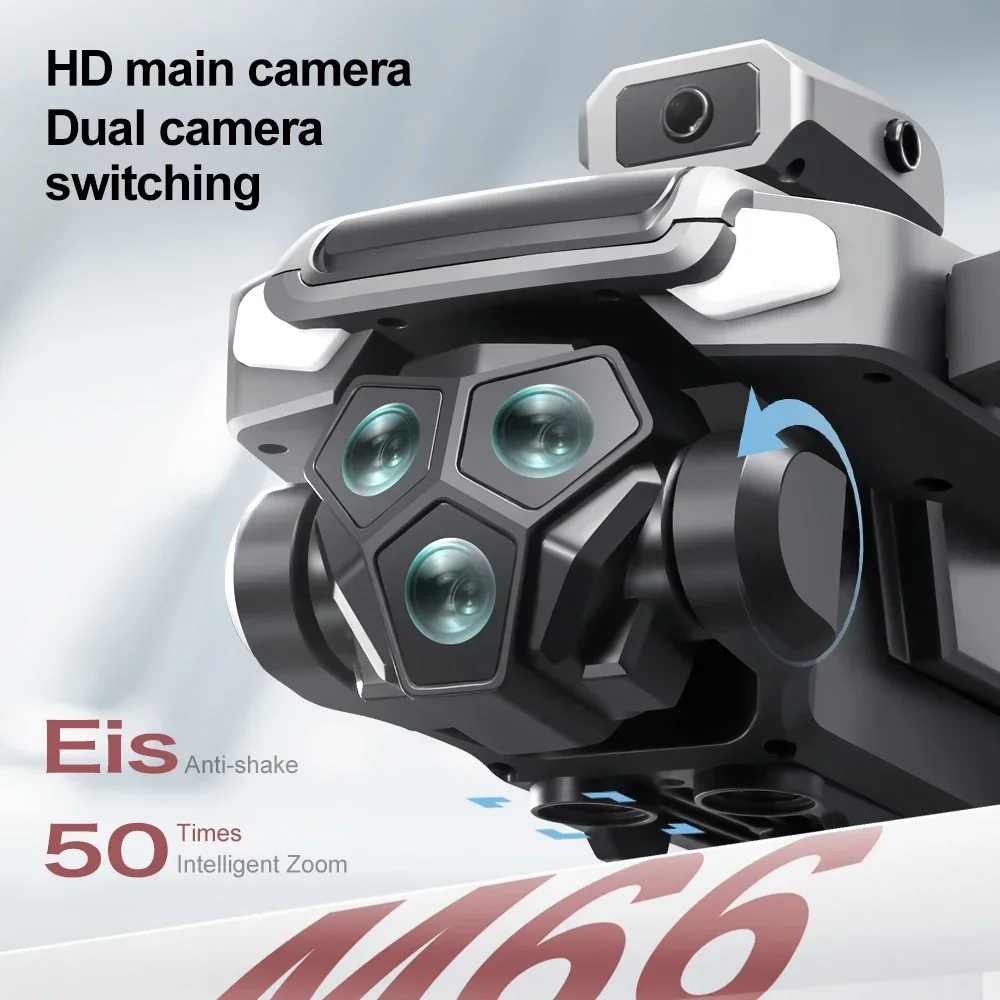 Drone con fotocamera 4K HD, pieghevole, telecomando 2.4G, batteria 3000mAh, 20 min di volo
