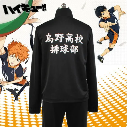 Anime Haikyuu Hinata Shoyo Karasuno High School Volleyball